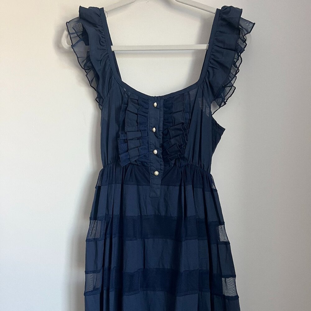 LF The Love KUVAA navy dress NWT size S/M